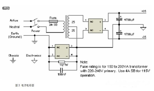 音頻功率放大器電路